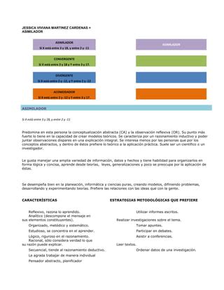 RA ESTILOS DE APRENDISAJE PDF