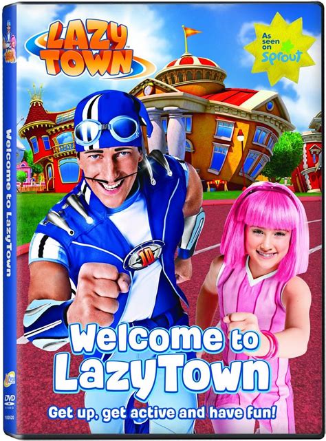 Lazy Town Welcome To Lazytown Dvd Import Uk Dvd And Blu Ray