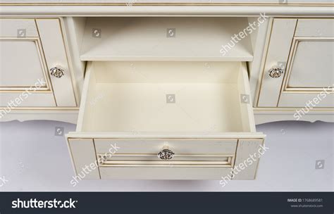 Carving Milling Patinating Details Chest Drawers Stock Photo 1768689581