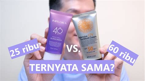 Battle Sunscreen Implora Versus W Clinic Korea Spf Murah Meriah