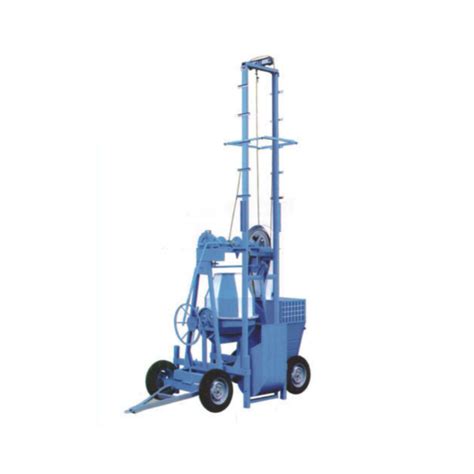 Single Bag Concrete Mixer With Pole Lift Sacomponents In