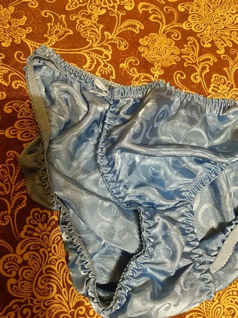 Vintage Body Pride Satin String Bikini Panties Size L Gem