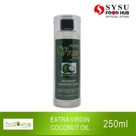 Prosource Extra Virgin Coconut Oil 250ml Lazada Ph