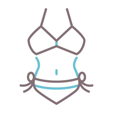 Bikini Free Holidays Icons