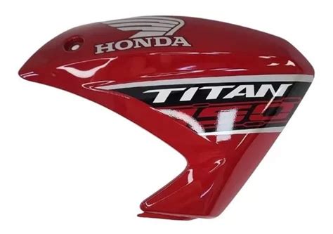 Cacha Tanque Derecha Bordo Honda New Titan Original