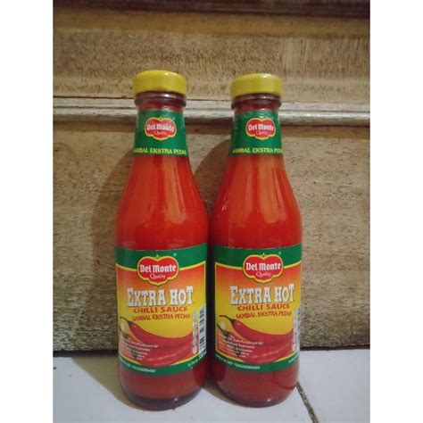 Jual Del Monte Extra Hot Chilli Sauce Ml Shopee Indonesia