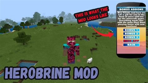 Herobrine Mod For Minecraft Pe Apk For Android Download