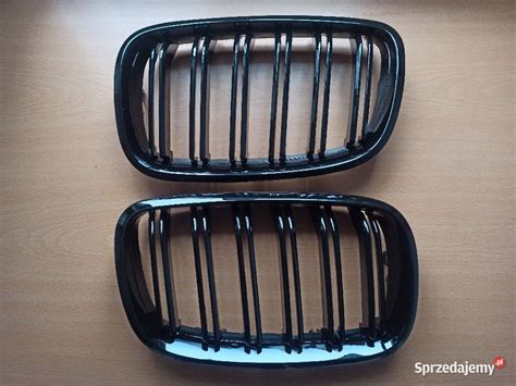 Nowe Nerki Bmw X E X E Czarny Po Ysk Grill Atrapa D