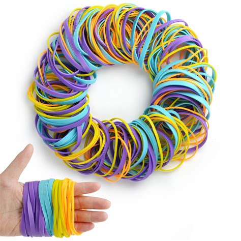 Lotfancy Rubber Bands 05 Lbapprox 192 Bands Size 64 3 12 X 14