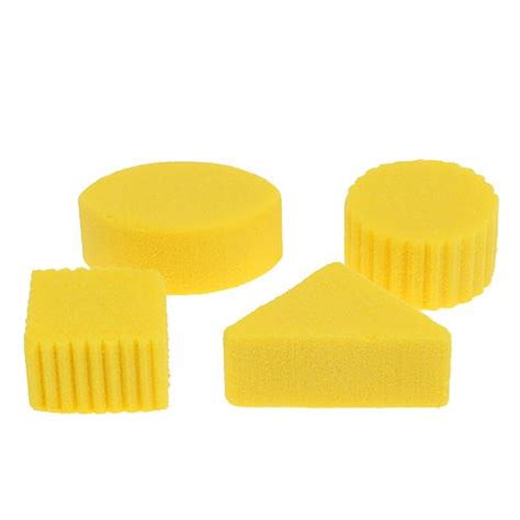 Floristik24ie Floral Foam Canapes Yellow 5cm 7cm 45pcs