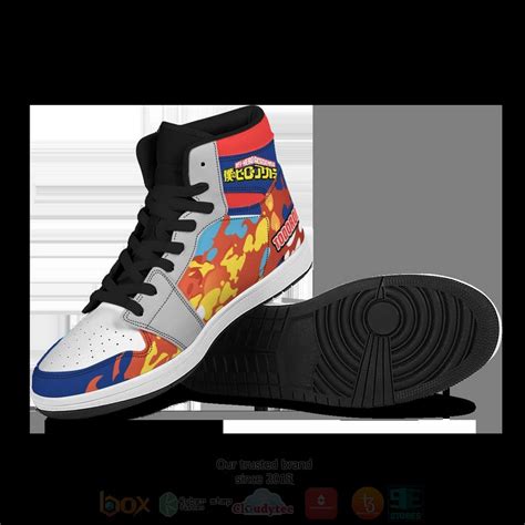 Hot Anime Shoto Hot Cold Air Jordan High Top Sneaker Express Your Unique Style With Boxboxshirt