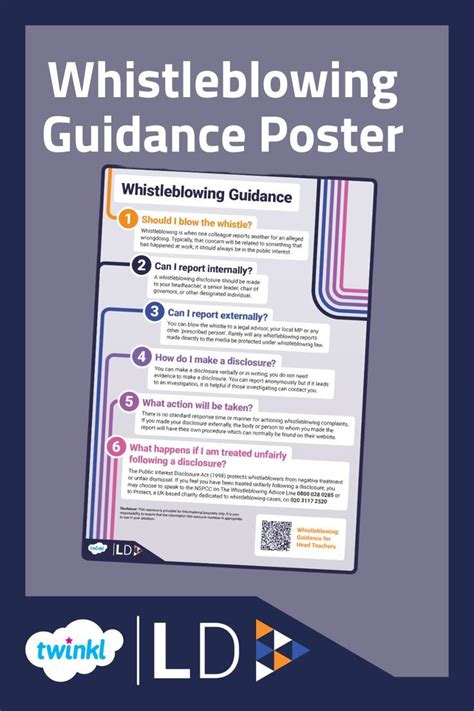 Whistleblowing Guidance For Teachers Teacher Development Headteacher