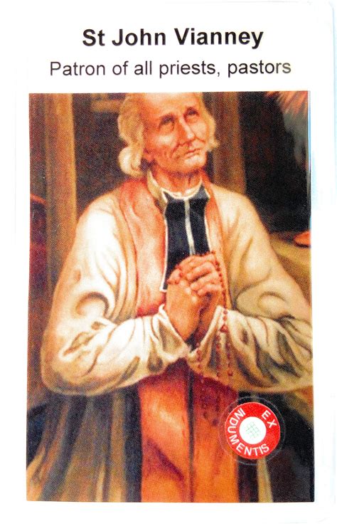 Buy Relic Card 3rd Class Of Saint John Vianney Jean Baptiste Marie