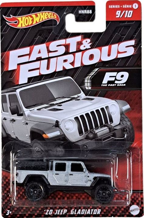 Mattel Hot Wheels Rychle a zběsile 20 JEEP GLADIATOR Legenio Specialista na stavebnice LEGO