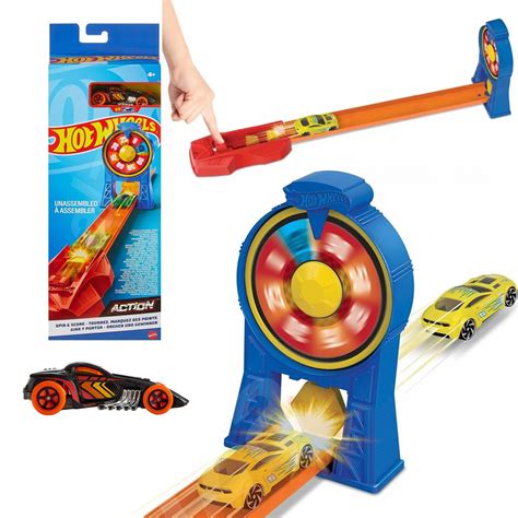 Hot Wheels Podstawowe Wyzwania Zestaw Podwójny Pionowy Rajd Wystrzel I Wygraj Hot Wheels