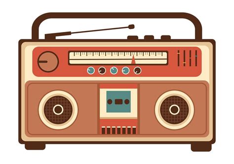retro radio player style  record  receiver interviews celebrity