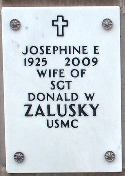 Josephine Elizabeth Dowdy Zalusky Memorial Find A Grave