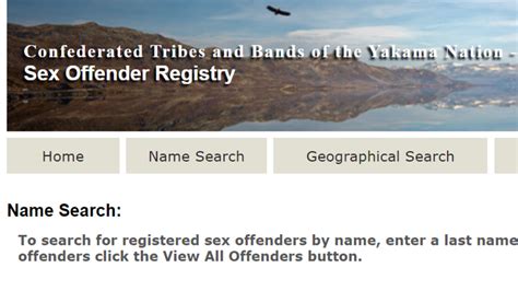 Doj Gives Yakama Nation K To Improve Sex Offender Registry