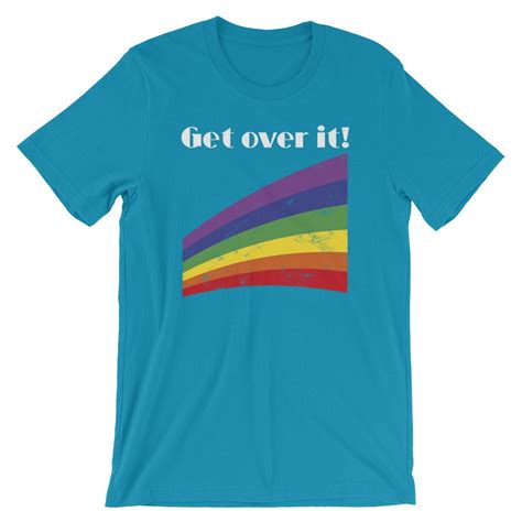 Rainbow T Shirt Gay Pride Rainbow Shirt Lgbtq Gifts Rainbow Gifts Colorful Shirt Birthday
