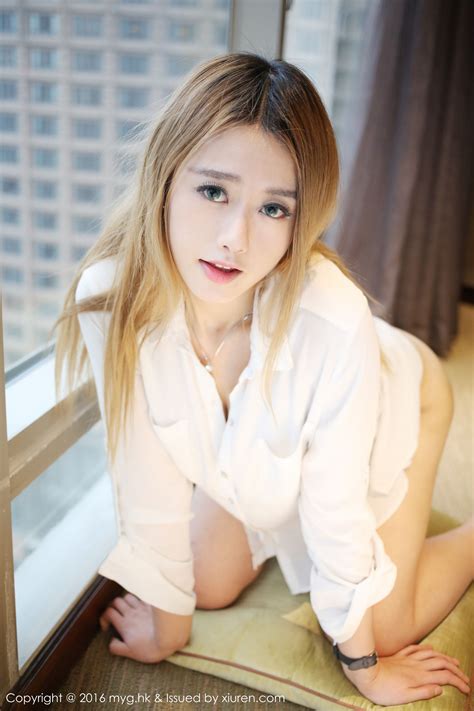 Yuli Huang Jiali "White Shirt + Underwear Temptation" (MyGirl) Vol.196