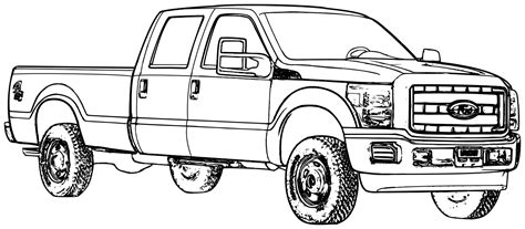 Pickup Transporte Dibujos Para Colorear E Imprimir Gratis