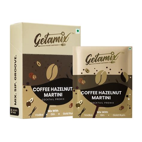 Coffee Hazelnut Martini Barfecto