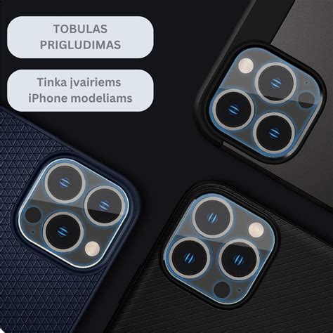 iPhone kameros apsauga