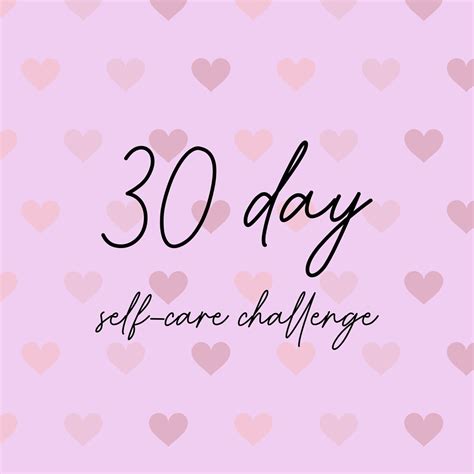 30 Day Self Care Challenge Calendar Pdf Journaling Wellness Gratitude