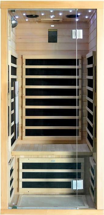 Инфракрасная сауна (кабина) SaunaMagic Glass CS Micro, артикул SM-G1-CS ...