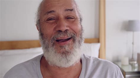 Portrait Of Happy Mature Man Free Stock Video Footage