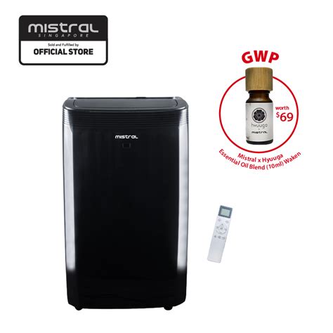 Noir By Mistral 16K 18K Portable Air Conditioner With Remote