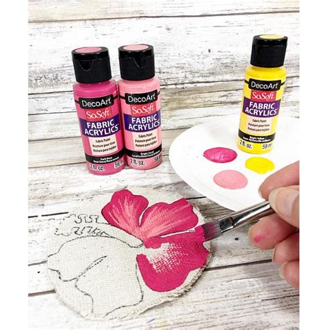 Sosoft Fabric Acrylic Paint 2oz Artzmania