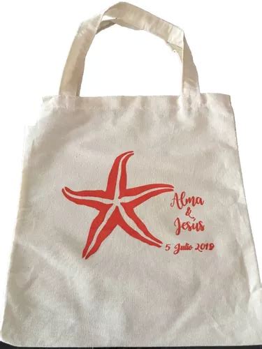 Bolsas De Manta Personalizadas Bodas Recuerdos Xv Bautizo Meses Sin