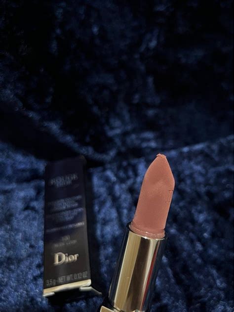 Dior Rouge Refillable Nude Look Velvet Lipstick On Carousell