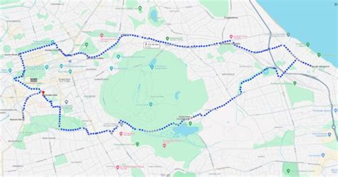 edinburgh hidden gems walking  walk run cycle