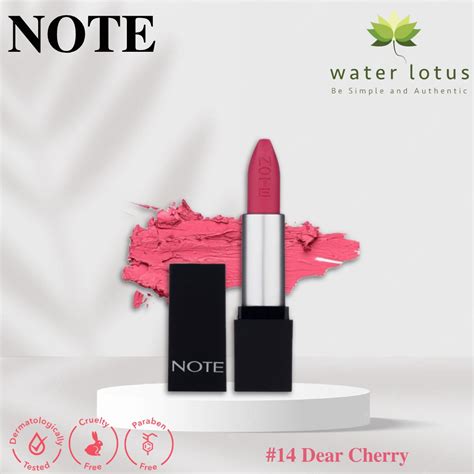 Note Mattever Lipstick -14 dear cherry - Water Lotus | Care & Beauty ...