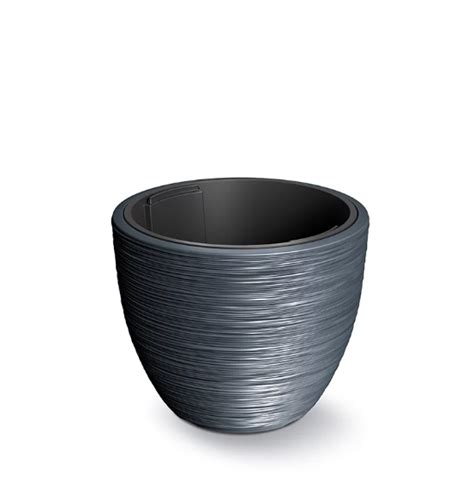 ᐉ Горшок для цветов Prosperplast Furu 40 см Антрацитовый (DBFU400-S433 ...