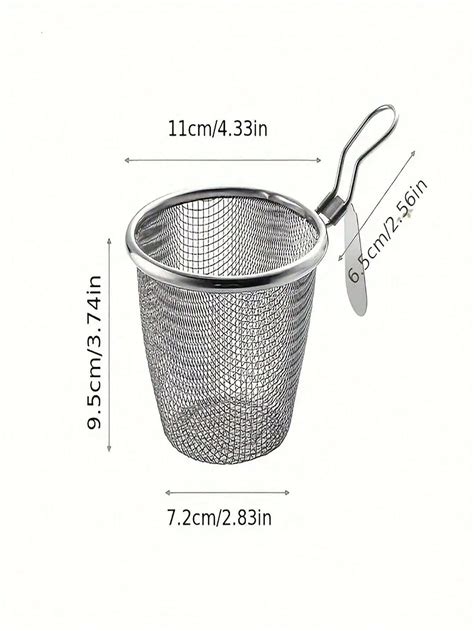 Stainless Steel Skimmer With Hook For Hot Pot Brain Meat Soup Filtration Noodle And Soup