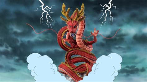 Red Shenron Vs Shenron