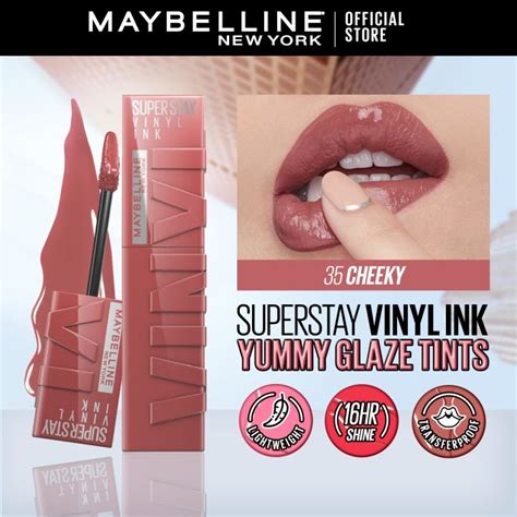 Maybelline Superstay Vinyl Ink Liquid Lipstick Nude Shock Long Lasting Waterproof Lip Tint