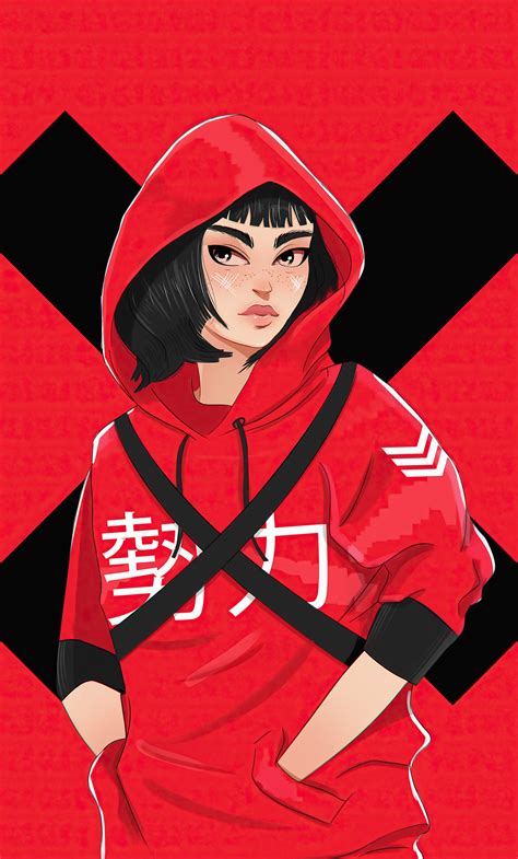1280x2120 Money Heist Tokyo Digital Art 4k Iphone 6 Hd 4k Wallpapers