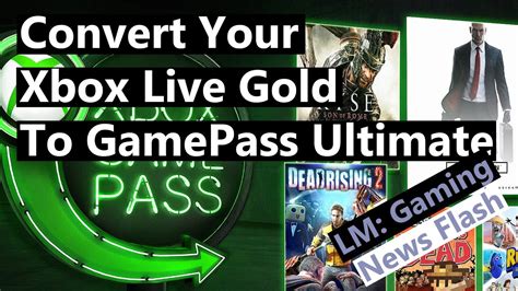Xbox Gold To Ultimate Conversion 2024 - Marni Sharron