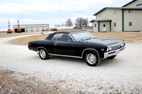 1967 Chevrolet Chevelle SS Black Manual Convertible - Carseva - Find ...