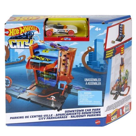 Spalatorie Cu Accesorii Hot Wheels City Game Hippoland Ro