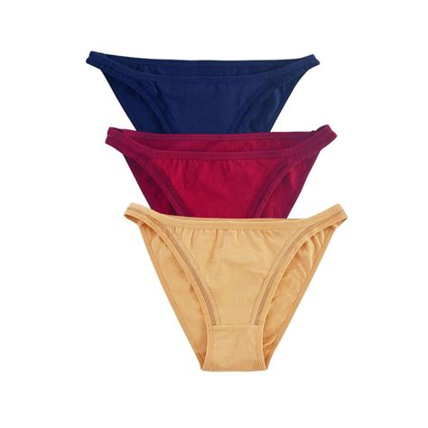 Women S Low Rise String Bikinis Panties Breathable Soft Stretch Straps Bikini Briefs 3 Pack