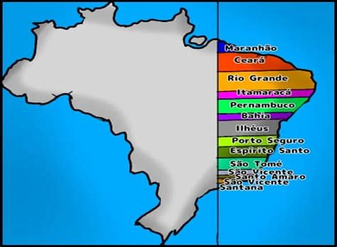 Todas As Capitais Do Brasil Antes De Brasília - AULA DE HISTÓRIA DO BRASIL - RESUMOS PARA AULAS