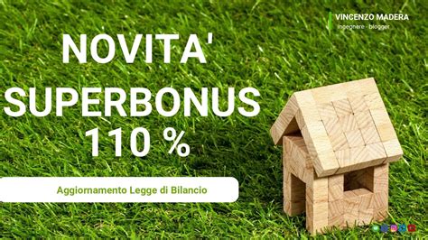 Aggiornamenti Superbonus 110 Proroga Sottotetto Funzionalmente Indipendente E Altre Novità