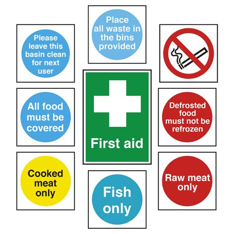 Health and Safety Catering Signs | Kitchen Safety Signage