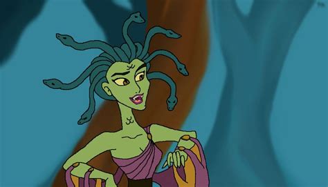 Representation Of Medusa In The Animated Movie Hercules