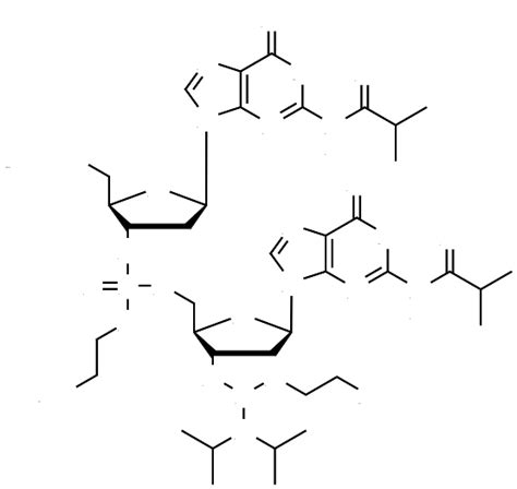 O Dmtr Dg Ibu P Thio Pcyet Dg Ibu Ce Phosphoramidite